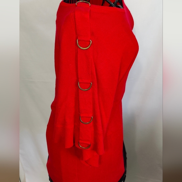 Cable & Gauge Women's Top - Red - Size M - Picture 6 of 8